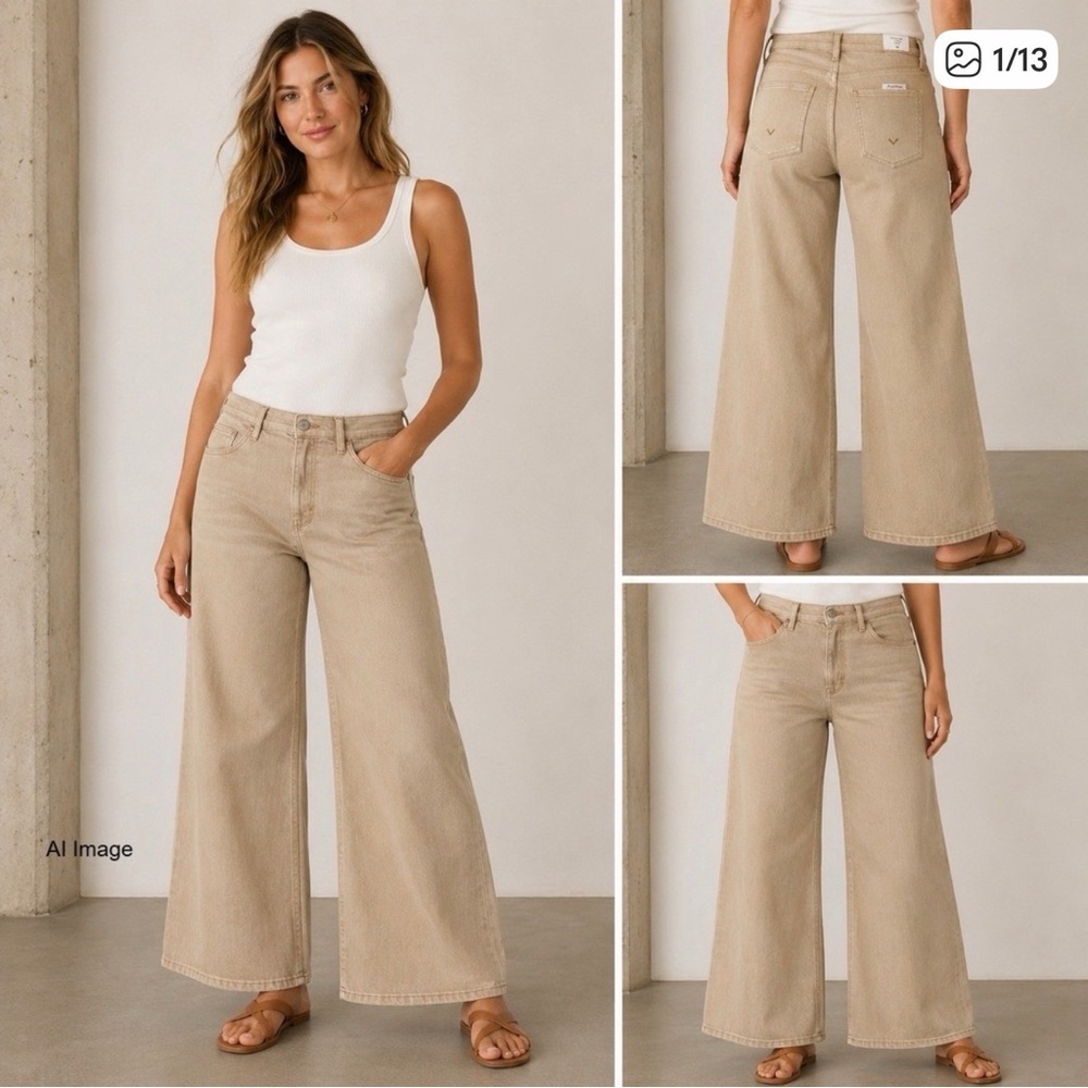 Hudson Jolene wide leg pants
